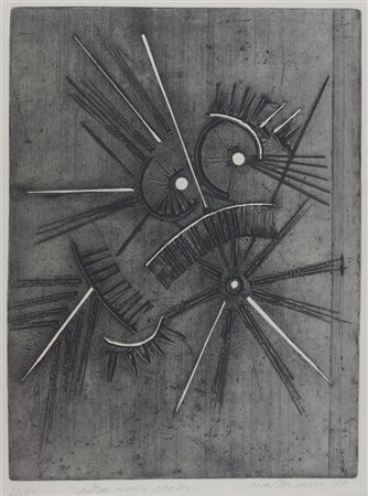 MASTROIANNI UMBERTO Fontana Liri (FR) 1910 - 1998 Marino (Roma) "Ritmi nello...