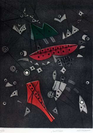 MASTROIANNI UMBERTO Fontana Liri (FR) 1910 - 1998 Marino (Roma) "Sagittario"...