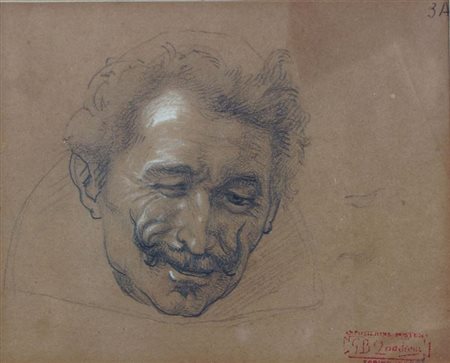 QUADRONE GIOVAN BATTISTA Mondovì (CN) 1844 - 1898 Torino "Studio di...