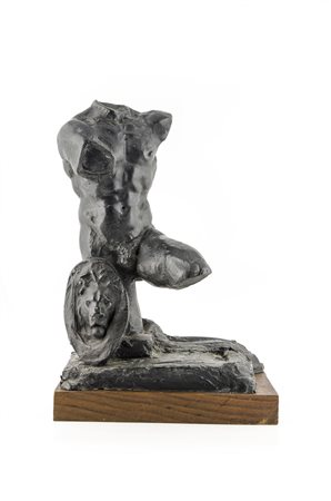 GARBOLINO RU' GABRIELE Torino 1974 "Torso di Ercole" anni '990 H. cm 38x19x28...