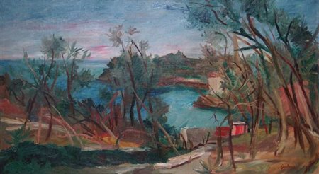 PAULUCCI ENRICO Genova 1901 - 1999 Torino "San Michele di Pagana" 1932...