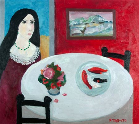 TABUSSO FRANCESCO Sesto San Giovanni (MI) 1930 - 2012 Torino "Senza titolo"...