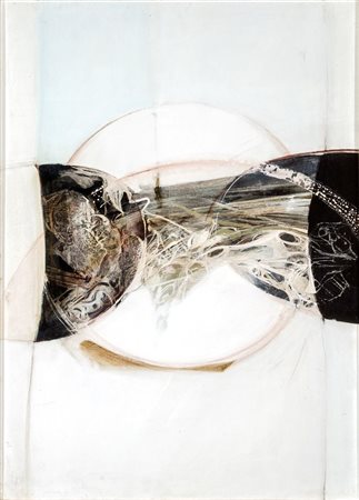 SOFFIANTINO GIACOMO Torino 1929 - 2013 "Un po' di natura" 1972 78x57 tempera...