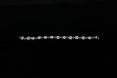 SCHREIBER Bracciale in oro giallo e smalti gr 12.20. . . SCHREIBER . . .