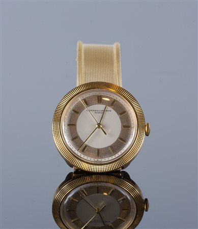 VACHERON E COSTANTIN Orologio con bracciale in oro 18 kt. . . VACHERON E...