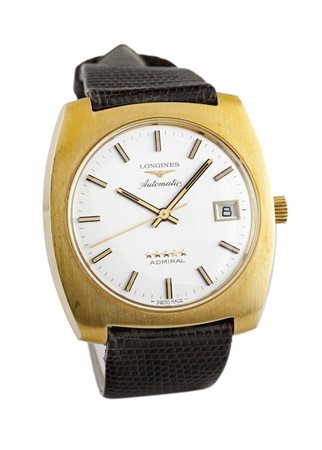 LONGINES Solo tempo, mod. "Admiral", ref 2307, anni '70 Diam. 37 mm Cassa...