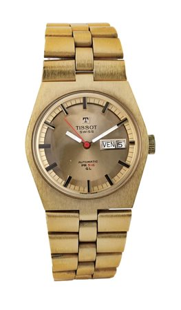 TISSOT Solo tempo, mod. " PR516", anni '70 Diam. 36 mm Cassa in tre parti,...