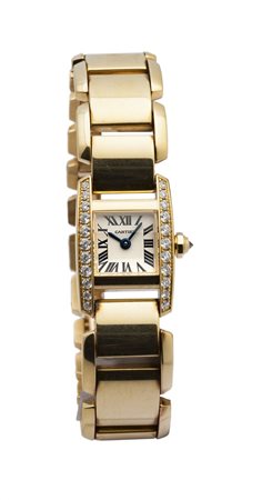 CARTIER Mod. "Tankissime" ref.WE7004, serie recente 24x17 Cassa in due corpi,...