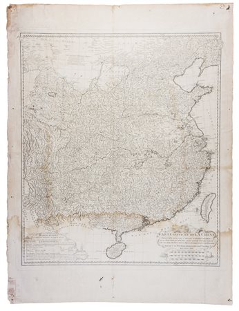 Jean Baptiste Bourguignon (d') Anville Carte generale de la...