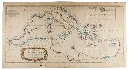 Richard William Seale A correct chart of the Mediterranean Sea from the...