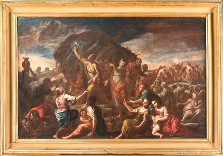 Scuola fiorentina fine XVII - prima metà XVIII secoloMosè fa scaturire...