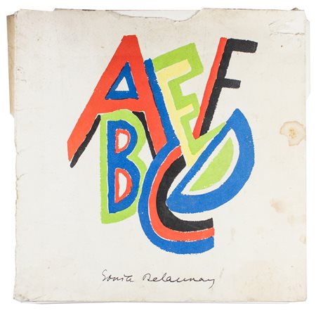 Sonia Delaunay L'alphabet Abcdef.1969L'alphabet de Sonia Delaunay. Comptines...