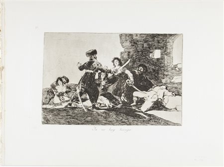 Francisco Goya y Lucientes Ya no hay tiempo.1903lAcquaforte, lavis,...