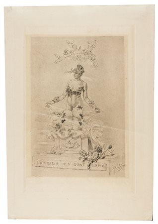 Félicien Rops Holocauste.1895Héliogravure ritoccata a puntasecca. mm 230x160....