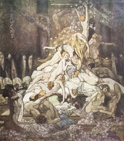 Franz Von Bayros (detto Choisy Le Conin) Bayros Mappe.Mit Vorwort von Rudolf...