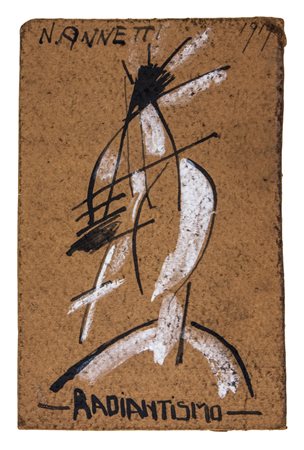 Vieri Nannetti Radiantismo.1919Tempera e inchiostro su cartoncino. mm&nbsp;...