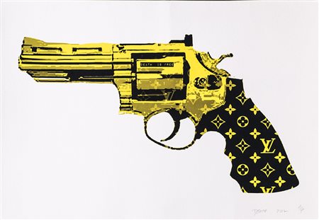 DEATH NYC (1979) Death is free, 2012 Serigrafia Cm 32x45 Firma, datazione e...