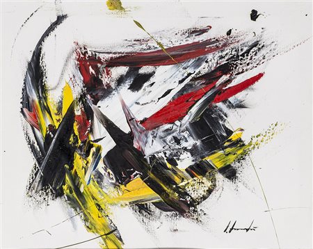 SILVIO FORMICHETTI (1969) Senza Titolo, 2011 Olio su tela Cm 40x50 Firma al...