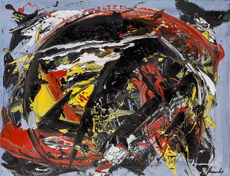 SILVIO FORMICHETTI (1969) Senza Titolo, 2011 Olio su tela Cm 40x50 Firma al...