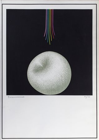 VANNI VIVIANI (1937-2002) Senza Titolo Litografia Cm 70x50 Firma e...