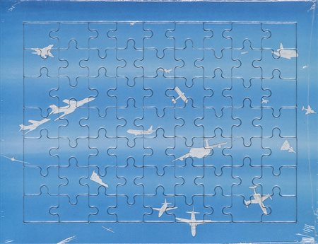 ALIGHIERO E BOETTI Cieli ad alta quota Confezione contenente 6 puzzles, cm...