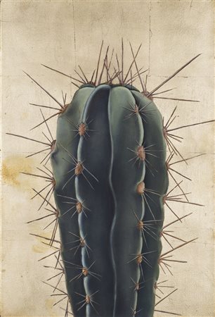 GUGLIELMO ASCHIERI (1955) Senza Titolo Tecnica mista e foglia oro su carta...