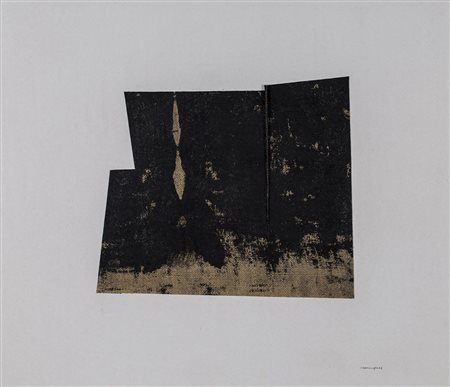 GIOVANNI CAMPUS (1929) Senza Titolo Acrilici su tela di juta applicata su...