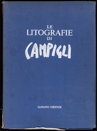MASSIMO CAMPIGLI (1985-1971) Le Litografie di Campigli, 1965 Cartella rigida...