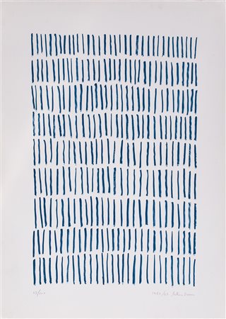 ARTURO VERMI (1928-1988) Diario, 1963/1973 Litografia Cm 70x50 Firma,...